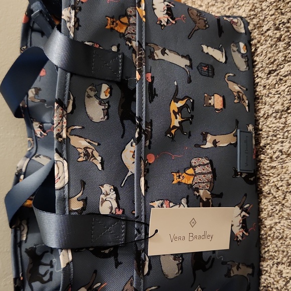 NWT Vera Bradley Cata Meow lighten up everything organizer - Picture 3 of 4